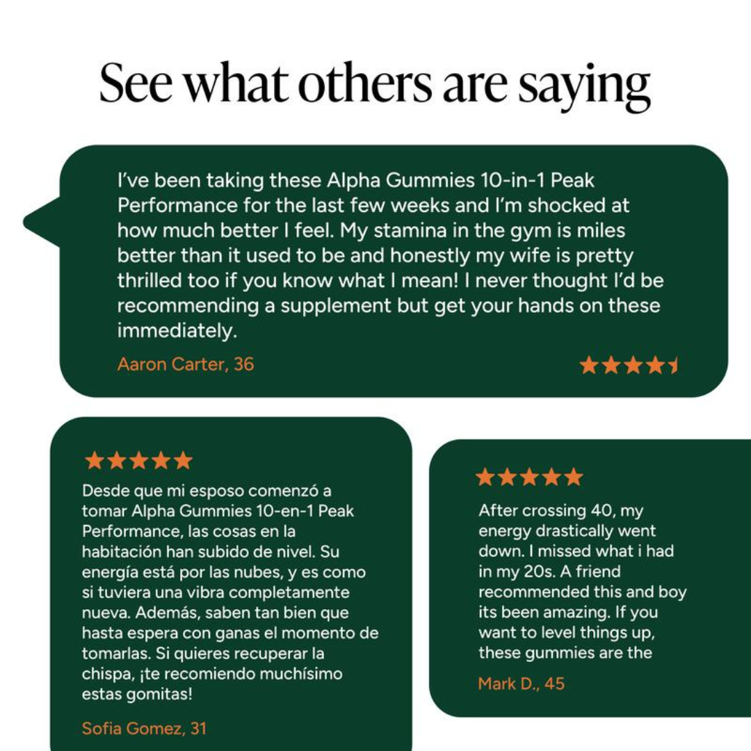 PureRoot® 10 in 1 Alpha Gummies