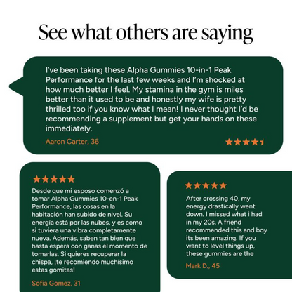 PureRoot® 10 in 1 Alpha Gummies