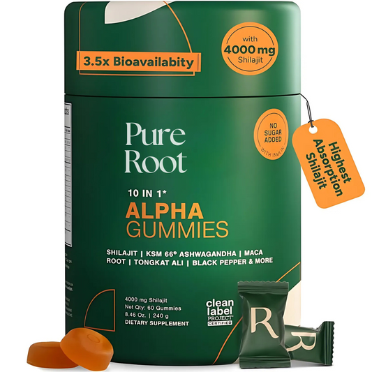 PureRoot® 10 in 1 Alpha Gummies